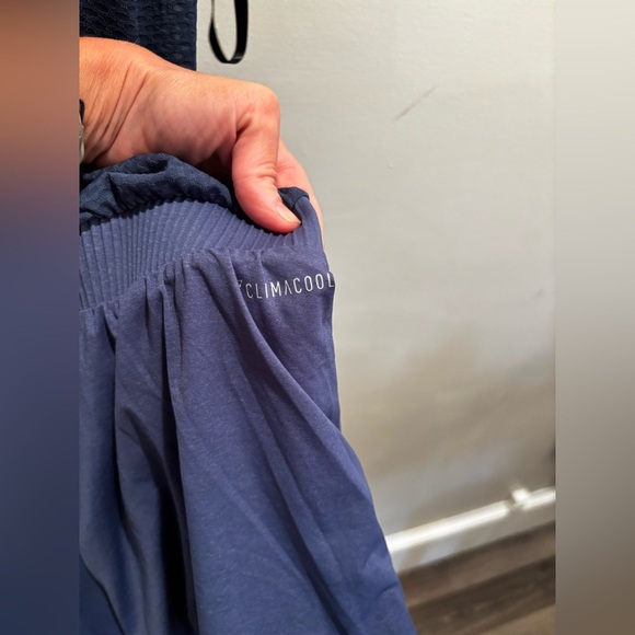 Adidas romper  Dark Blue climacool athletic athleisure tennis prep gold exercise - Picture 6 of 14